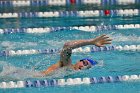 Swimming vs Bentley  Wheaton College Swimming vs Bentley. - Photo By: KEITH NORDSTROM : Wheaton, Swimming, Bentley